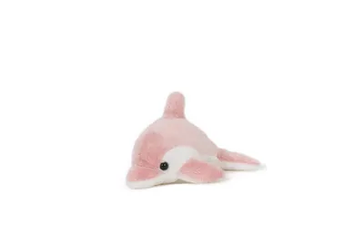 Produktbild von Plüschtier Delfin, rosa, 14 cm, Pettie, Stofftier Kuscheltier, Delfine, Delphine