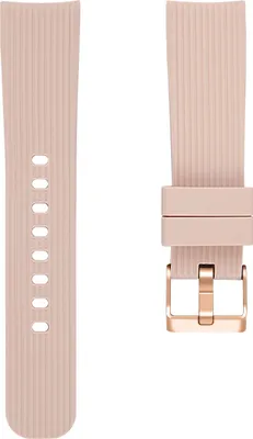 Produktbild von BStrap Silicone Line (Large) Armband für Garmin Venu 2 Plus, apricot