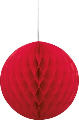 Produktbild von Wabenball 20cmØ, Rot
