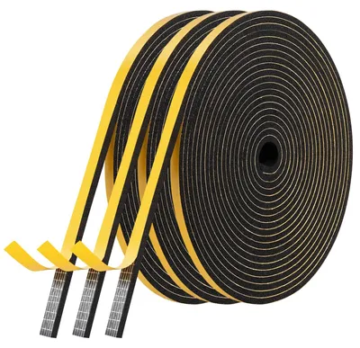 Obrázok produktu pre Tesniaca páska na okná, samolepiaca, 6 mm x 3 mm x 15 m
