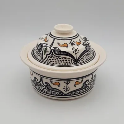 Obrázek produktu pro Marocký černý pekáč Querouana - D 20 cm