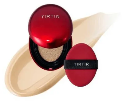 Productafbeelding van TIRTIR MASCHERA FIT ROSSA CUSCINO 21W AVORIO NATUUR - Vederlichte foundation 21W, natuurlijke ivoor tint, warme ondertoon