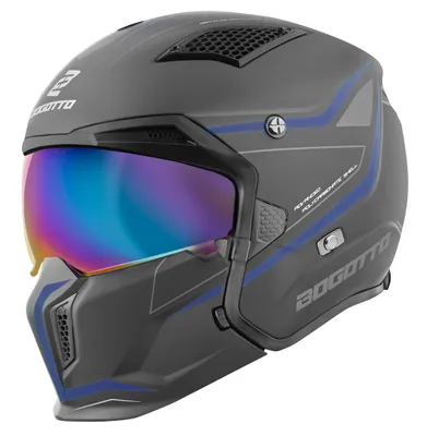 Immagine prodotto di Casco Bogotto Radic WN-ST, blu/nero, S