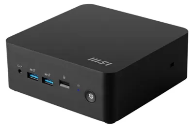 Produktbild von MSI Cubi NUC 1MG-212DE, Schwarz, Intel Core 5 120U, 8 GB, 512 GB SSD, Windows 11 Pro