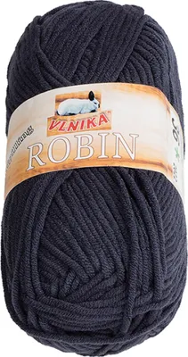 Obrázok produktu pre Priadza ROBIN – 100 g / 150 m – fialová, sivá
