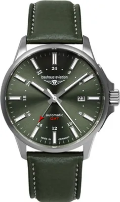 Produktbild von Bauhaus 2868-4 Herrenuhr Aviation Automatik Titanium 42mm 10ATM
