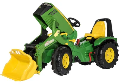 Obrázok produktu pre Rolly Toys Trettraktor John Deere rollyX-Trac Premium inkl. Zweigangschaltung