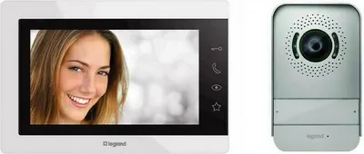 Image de Interphone vidéo LEGRAND 367910 7'' EASYKIT ESSENTIAL 1 APPARTEMENT