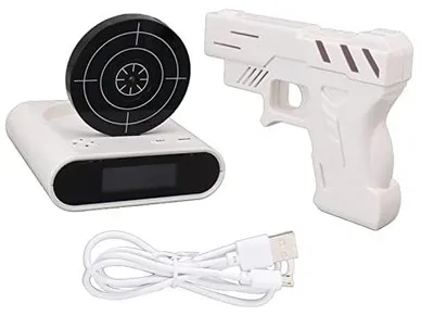 Schietgeräte-Wecker mit LED-Display, 2 Alarmmodi, 5 V
