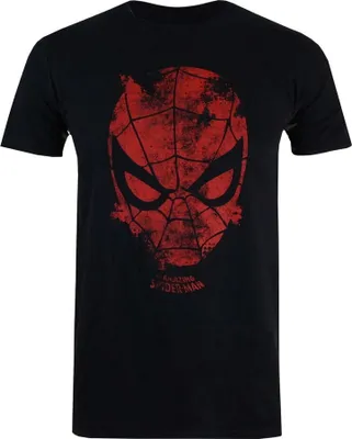 Image de Marvel - T-shirt "Webhead" pour homme TV1419 (XL) (Noir)