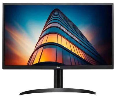Produktbild von LG 27BP55U-B, 68,6 cm (27"), 3840 x 2160 Pixel, 4K Ultra HD, LED, 5 ms, Silber