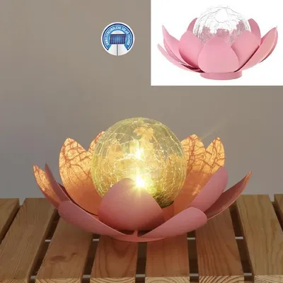 Image de LED solaire Fleur de lotus
