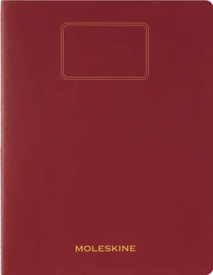 Immagine prodotto di Moleskine 8056999276874 MOLESKINE Notebook Student Cahier, XXL, a righe, rosso