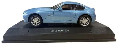 Zdjęcie produktu dla Miniaturowy model samochodu CARARAMA - BMW Z4 - metal, kolor niebieski - skala 1/24