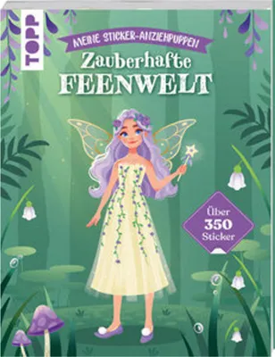 Immagine prodotto di Meine Sticker-Anziehpuppen. Zauberhafte Feenwelt