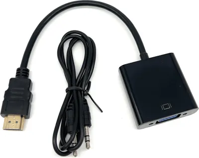 Produktbild von HDMI VGA Buchse Kabel Video Converter Adapter PC Computer