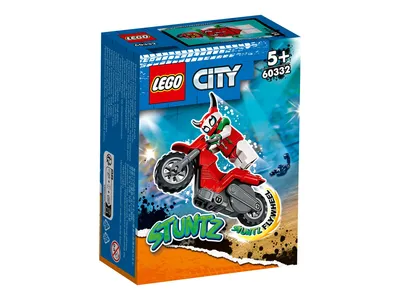 A LEGO City Stuntz Skorpion-Stuntbike set box.