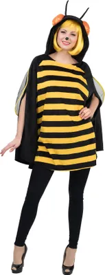 Produktbild von Cape Biene Poncho Karneval Fastnacht Fasching
