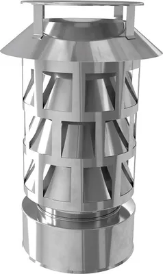 Produktbild von Zugverbesserer für Doppelwandigen Schornstein mit Mündungsabschluss Ø 200 mm