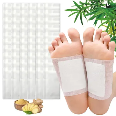 Zdjęcie produktu dla Solidchoice - Plastry do stóp detoksykujące, 20 sztuk, naturalne plastry wspomagające detoksykację