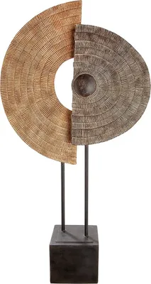 Image de Gilde Skulptur, "Carve", Kunstharz, naturfarben, VE 1, L. 12.5 cm, B. 38.5 cm, H. 71 cm 36998 4063387369982