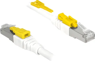 Zdjęcie produktu dla DeLOCK 85332, 2 m, Cat6a, S/FTP (S-STP), RJ-45, RJ-45, Biały