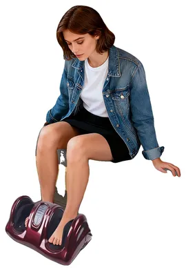 Image de Appareil de massage pour les pieds, avec chauffage électrique, massage Shiatsu, 220 V, prise européenne