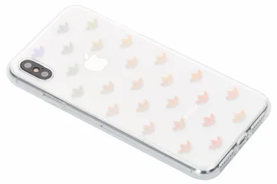 Immagine prodotto di adidas Originals Cover posteriore compatibile con iPhone Xs Max - Trasparente
