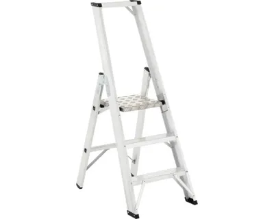 Obrázok produktu pre Jednostranné Alu schodíky Forte 1x3 do 150 kg s kolieskami