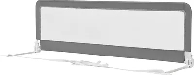 A single bed rail is shown against a white background.
