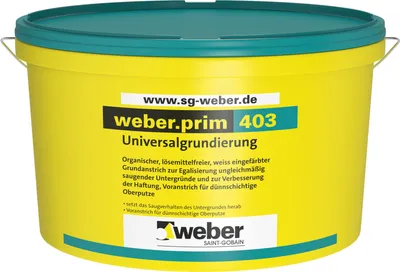 Produktbild von weber.prim 403 Universalgrundierung Oberputze 5L