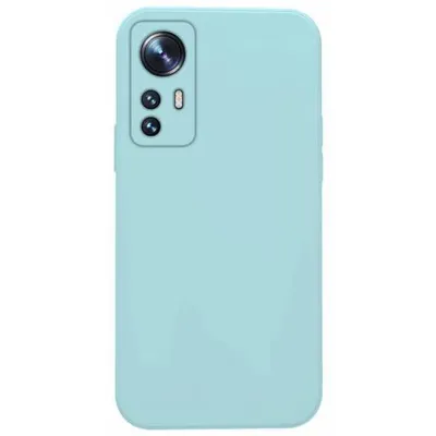 Produktbild von Liquid Silikon Hülle für Xiaomi - Farbe: Hellblau - Modellkompatibilität: Für Xiaomi 12 Pro