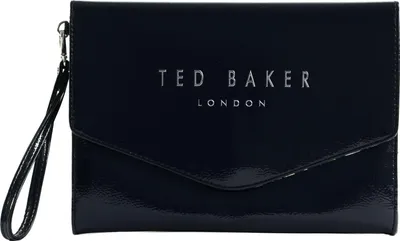 Produktbild von Ted Baker Clutch Handgelenktasche Caelyn Crinkle Icon Pouch Navy dunkelblau