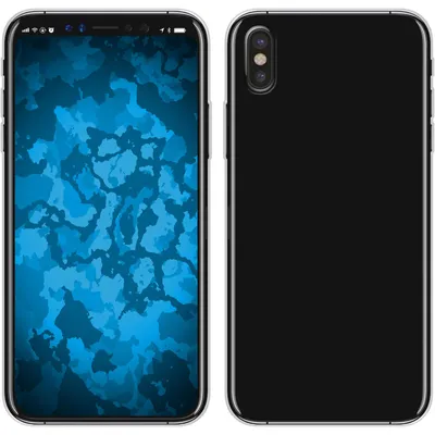 Produktbild von PhoneNatic Case kompatibel mit Apple iPhone X / XS - clear Silikon Hülle Slimcase Cover