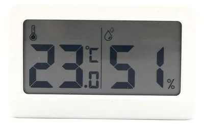 Productafbeelding van Digitale thermometer en hygrometer, ultradun