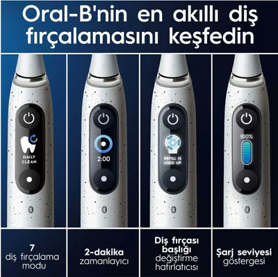 Produktbild von Oral-B iO10 Stardust White Zahnbürste (iO10 Stardust White)