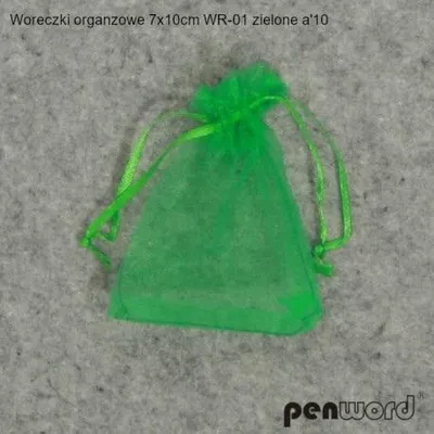 Produktbild von Woreczki organzowe zielone 7x10cm 10szt