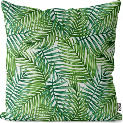 Produktbild von VOID Tropische Palmenblätter Kissenbezug Kissenhülle Sofakissen Kissen Deko Outdoor-Kissen Dekokissen