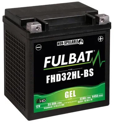 Obrázok produktu pre FULBAT Gélová motobatéria FHD32HL-BS GEL (YHD32HL-BS GEL)