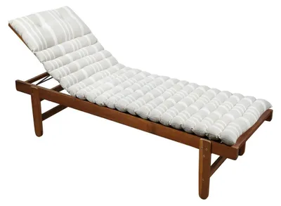 Image de Coussin de sol ou Bain de soleil Rayure