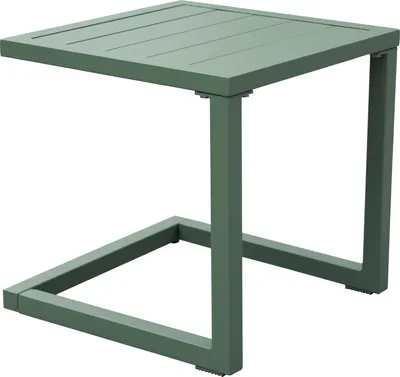Produktbild von Beistelltisch BARBADOS aus Aluminium in Salbeigrün