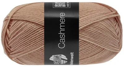Produktbild von Lana Grossa MEILENWEIT 50 CASHMERE weiche 4-fach Sockenwolle mit Kaschmir-Anteil 210 m Farbe 065 - Sandbeige