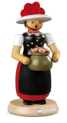 Produktbild von Schwarzwaldmädel (25cm) Räuchermann von Müller Kleinkunst