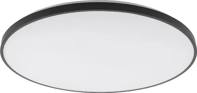 Zdjęcie produktu dla Plafon LED okrągły AGNES LED czarno-biały 64W Ciepła biel 5600lm metal wym:5x64,2x64,2cm IP44 Nowodvorski Lighting