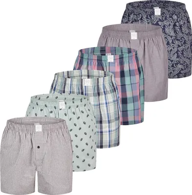 Produktbild von MG-1 Herren Boxer 6-Pack Classics - Set 32 - Größe M