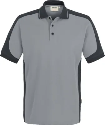 Produktbild von HAKRO Hakro Poloshirt Contrast #839 Gr. 4XL titan/anthrazit