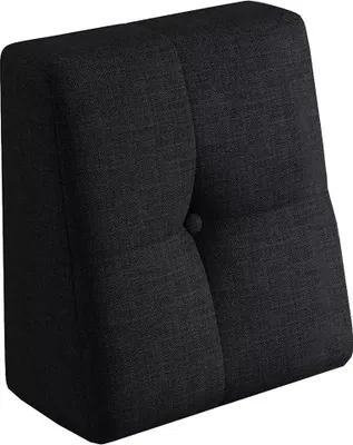 Zdjęcie produktu dla Poduszka Lermowood „Verona” do mebli z palet, 40 x 40 cm, czarna – wygodna, trwała i stylowa | Do użytku wewnątrz i na zewnątrz | Różne rozmiary i kolory |