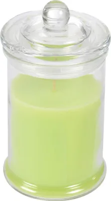 Image de Bougie bocal en verre senteur Pomme