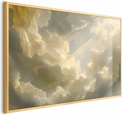 Produktbild von Posterpapier Poster - Fascinating Play of Colors Against the Clouds 60x40 cm Muster b-H-10016-ao-a