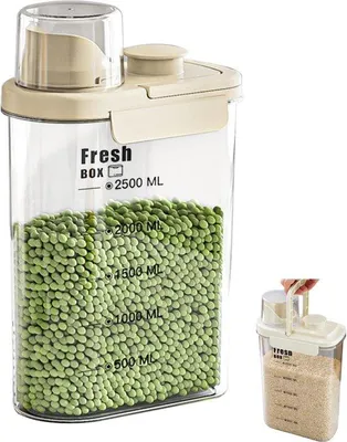 Obrázek produktu pro Famanu Futterbox, objem 2800 ml - 100% vzduchotěsná, odolná vůči vlhkosti, bez BPA